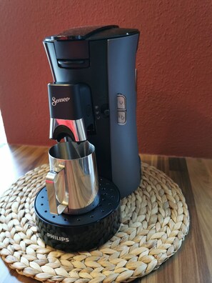 Kaffe och/eller kaffebryggare