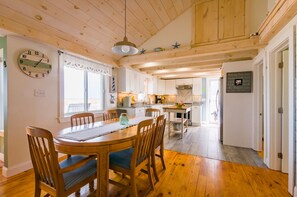 Dining area and kitchen- 277 Phillips Road- Sagamore Beach