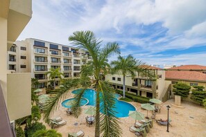 The large pool where you can relax with your friends and family.