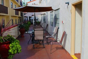 Outside patio