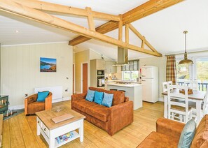 Coleridge Log Burner - Keswick Reach Lodge Retreat, Bewaldeth, Keswick