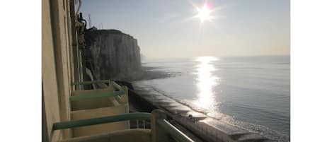 vue du balcon