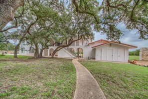 Back of main house and part of oak grove