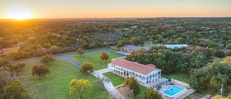 Aerial of property