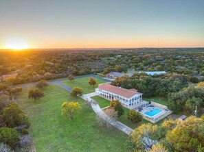 Aerial of property