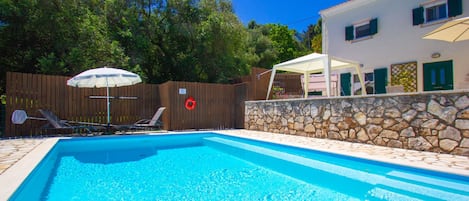 Villa Chiquitita with private pool%2C big terraces and sea views