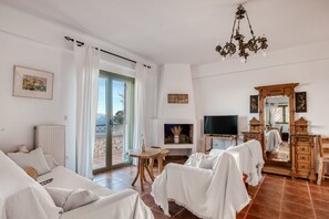 Asteria Maisonette, living room.