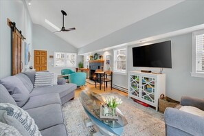 Living room with 53 inch Smart TV