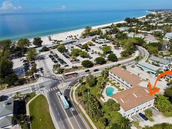 Walking distance to shopping and restaurants.