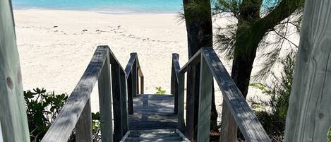 Beautiful beach right out of your back door!