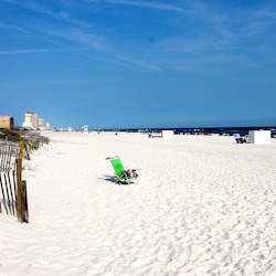 Beach views from the end of beach access