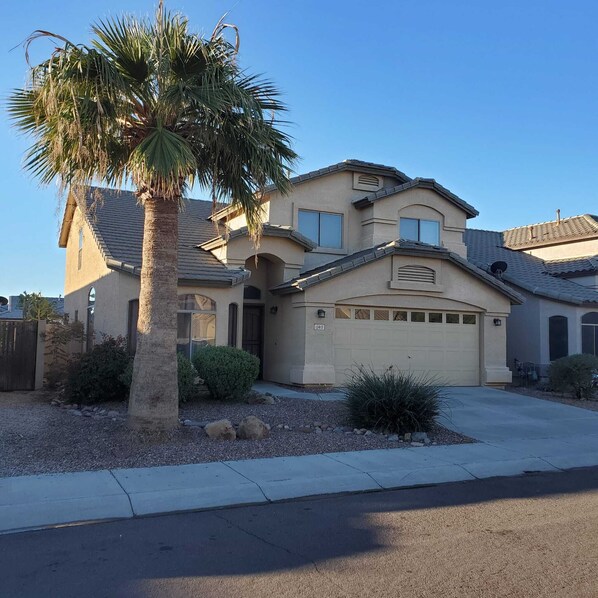 Street view of the house