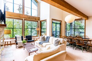 Main Floor- Living & Dining Room