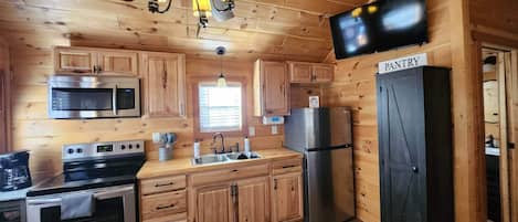 View of kitchen