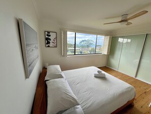Master bedroom with ocean views.