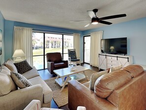 Living Area - Sleeper Sofa (Queen)