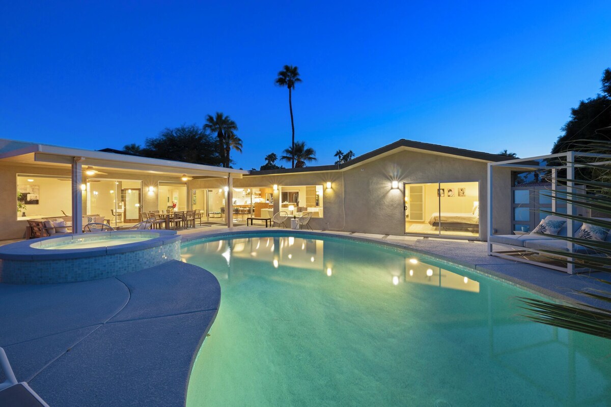 Bon Vivant Palms- Beautiful Midcentury Home in the Movie Colony East Neighborhoo