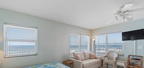 Living area/ Bed space