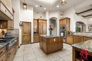 Sophisticated interior designed kitchen