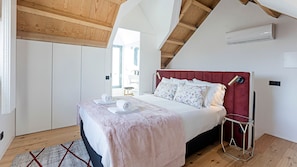 Cozy bedroom with AC and en-suite bathroom #bedroom