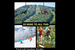20 minutes to Mount Sunapee