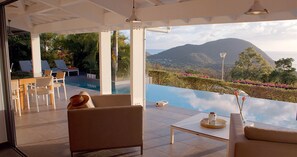 Terrasse-Vue-Mer-Villa Prestige-Piscine Privée - Deshaies - Plage de Grande  Anse - Guadeloupe-Resize (3)