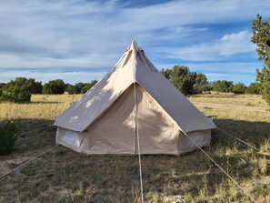 Overnatningsstedets område