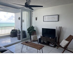 Living room and balcony/terrace 