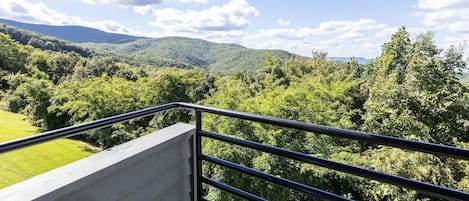 The views from the private balcony are some of the best!