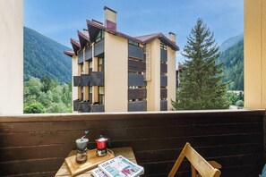 Mountain views from balcony