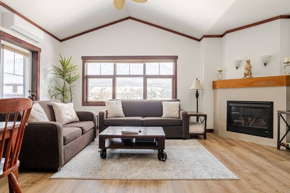 Living Room with pull-out sofa bed