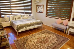 Oversized Master Bedroom with King size bed