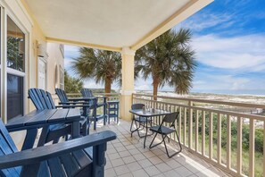 Private balcony
