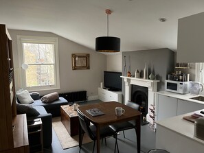 Open plan living room