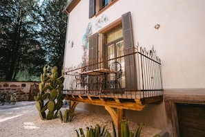 Balcon pour des moments de douceur partagés ...