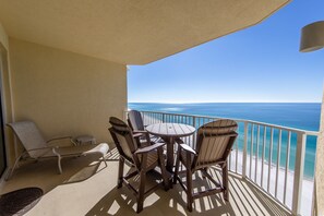 Private balcony.