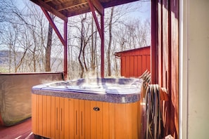 Bain à remous extérieur