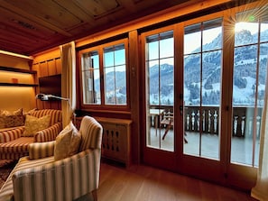 breath taking mountain views from the living room 