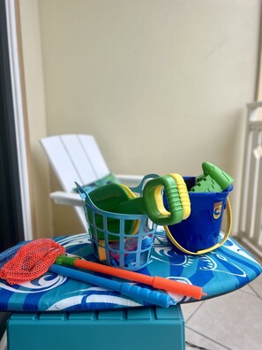 Take advantage of the amenities in Unit 110, including some fun beach goodies to enjoy!