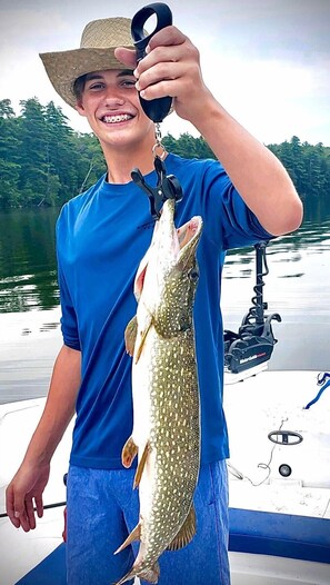 The fishing on Annabessacook Lake is amazing!