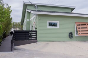 ramp for wheelchair access for Unit A