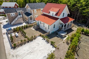 Let the kids and dogs play in the fully-fenced backyard