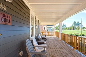 Covered front porch