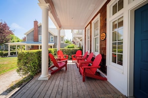 Covered front porch