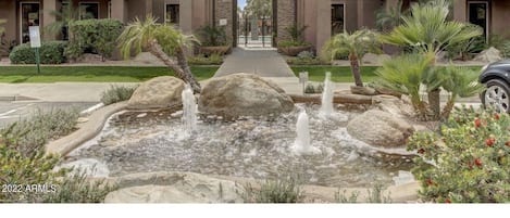 Front Entrance, Gated N Scottsdale condo, Acoma and N Scottsdale Rd