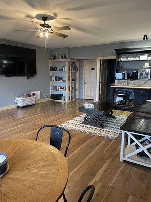 Movie Viewing Room with Coffee/Wine Bar.