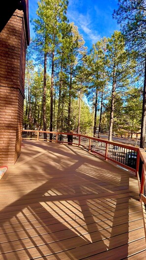 Brand New 900 square Ft Trex and  Redwood Deck with three gates.