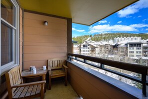 Enjoy the views from your private deck