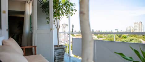 Balcony city view