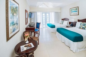 Unit with 2 Double Beds. Exact unit will be assigned upon arrival. Views, colors and decor may vary.